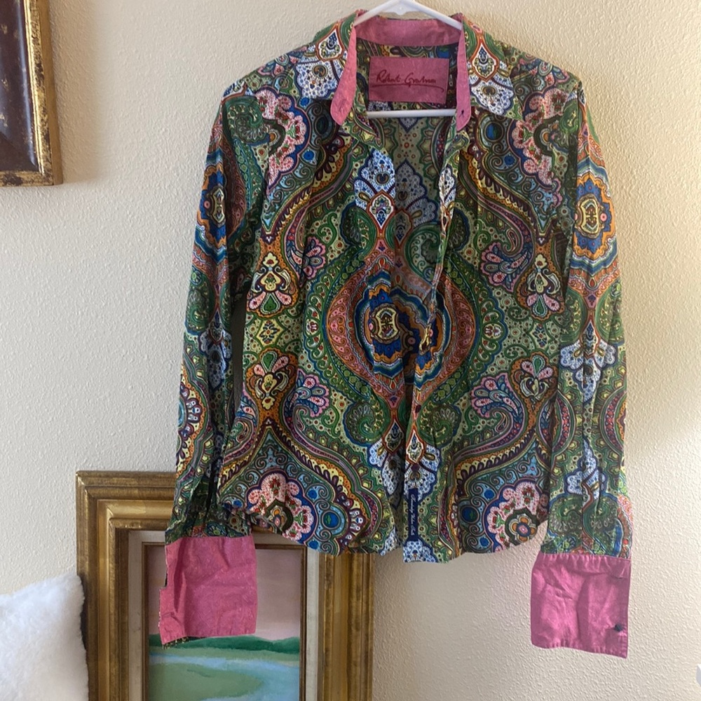 Robert Graham printed button down